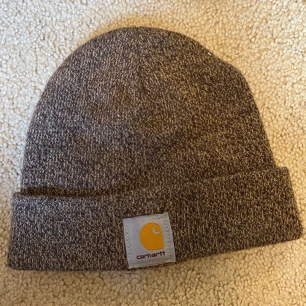 Carhartt brown heather beanie